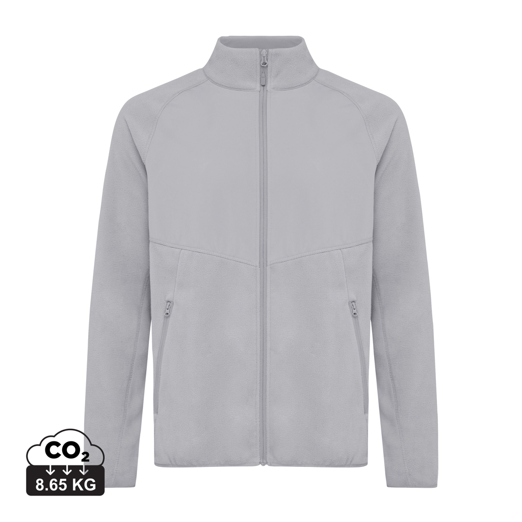 Polaire promotionnelle unisexe zippée Talung Iqoniq Storm Grey